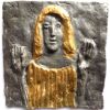 Hlava Grácie (střední), 1990, olověné falzum