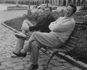S Vladimírem Janouškem, Slovensko, srpen 1961, foto: archiv autora