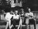 S Evou Kmentovou a Alenou a Janem Šrámkovými v Liberci, léto 1964, foto: archiv autora